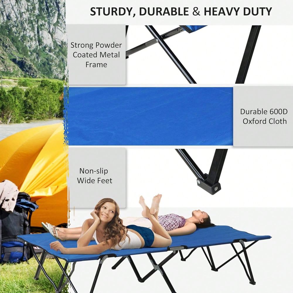 2 Person Folding Camping Cot F - огляд і ціна Outdoor Camping Cot