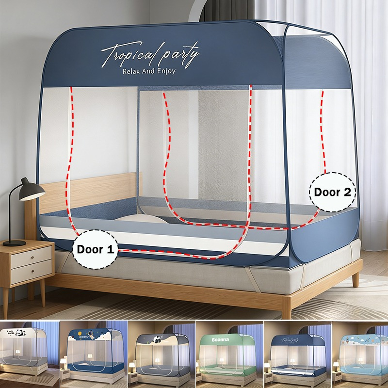 Mosquito Net Bed,Portable Pop  - огляд і ціна Outdoor Yurt Camping