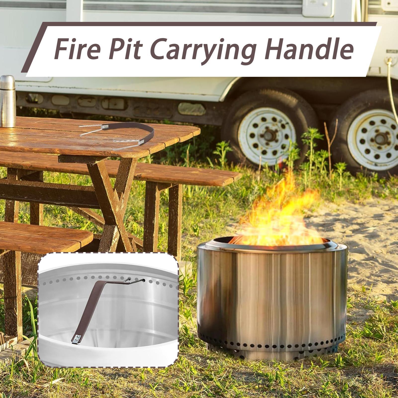Handle for Fire Pit Lid Fire P - огляд і ціна Outdoor Camping Fire Pit