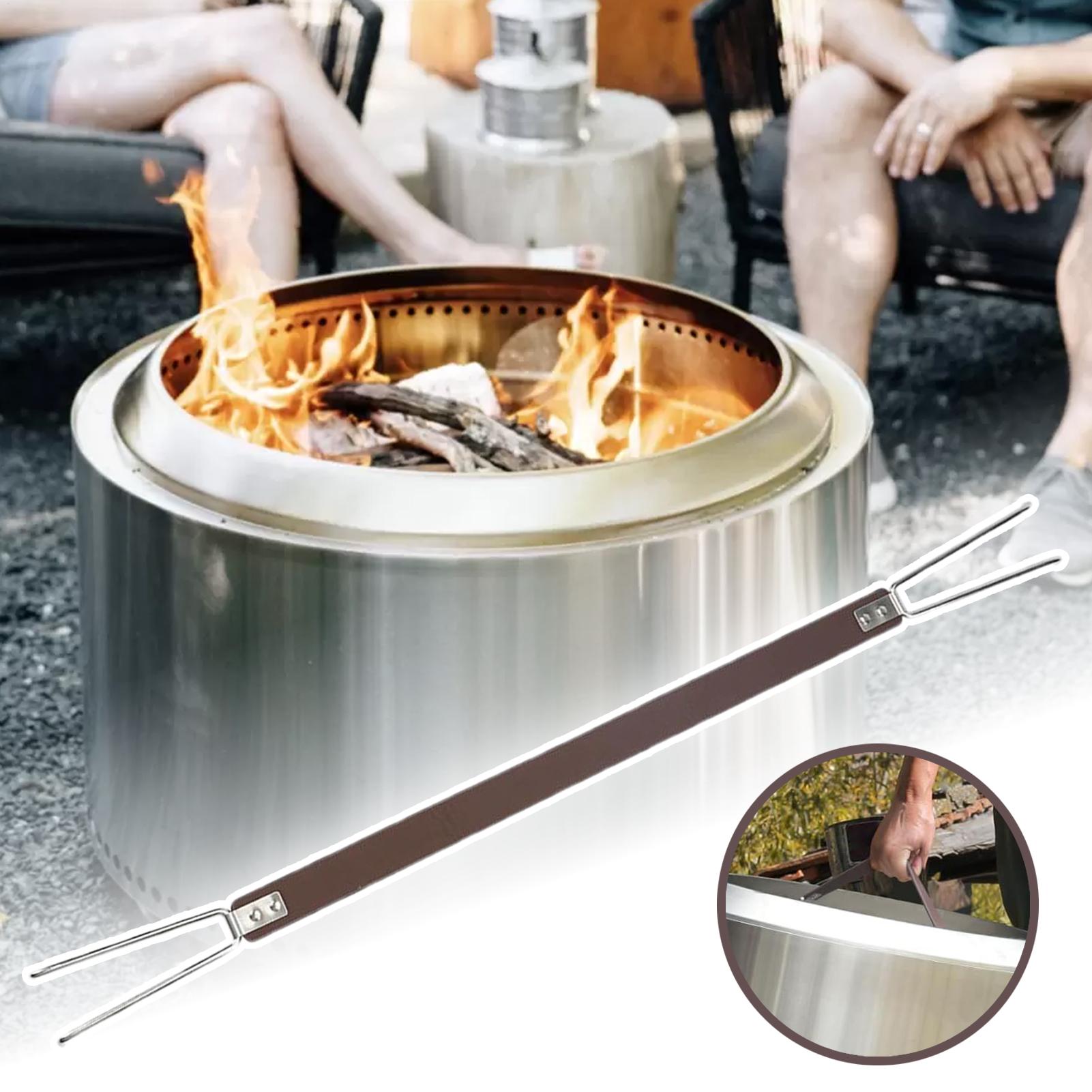 Handle for Fire Pit Lid Fire P - огляд і ціна Outdoor Camping Fire Pit
