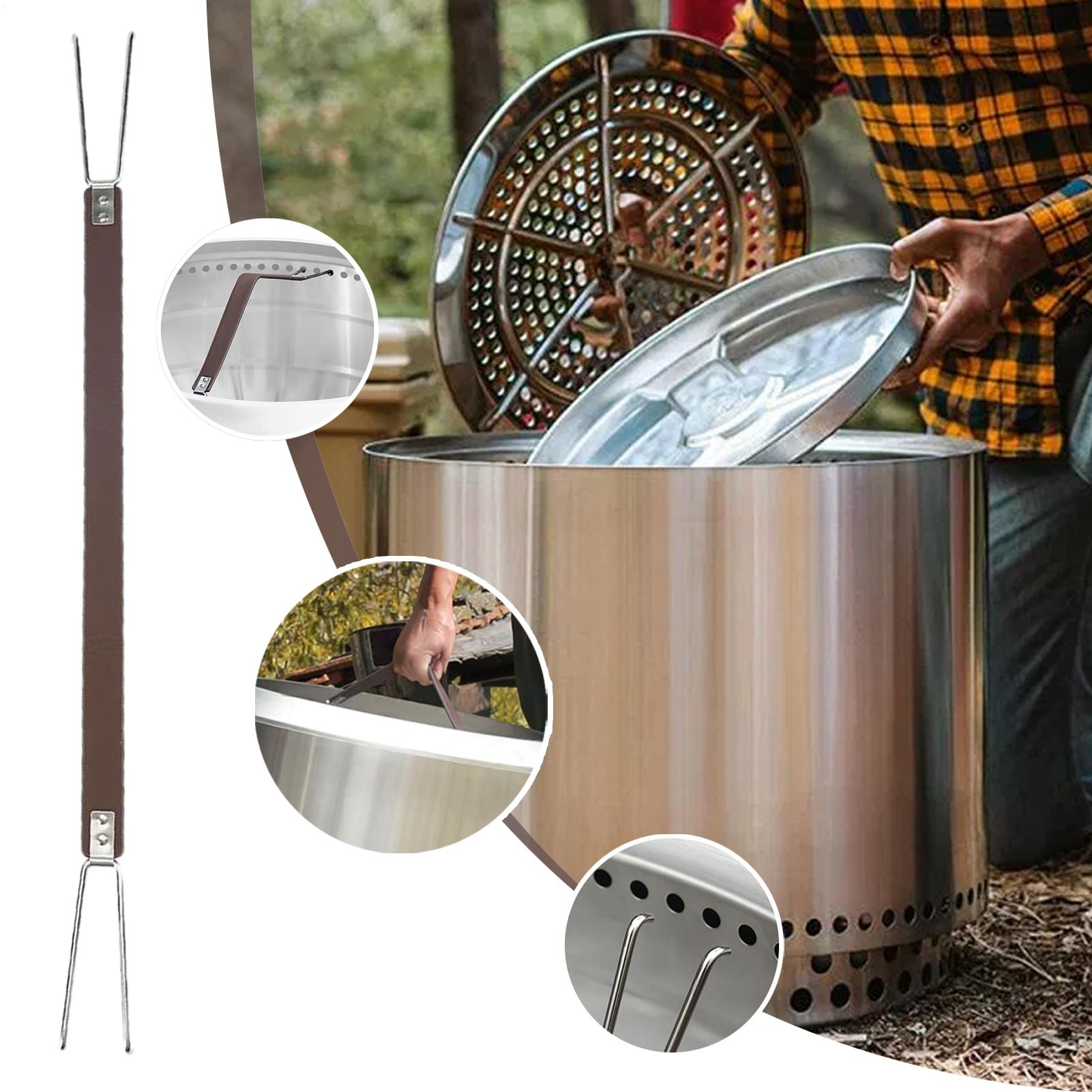Handle for Fire Pit Lid Fire P - огляд і ціна Outdoor Camping Fire Pit