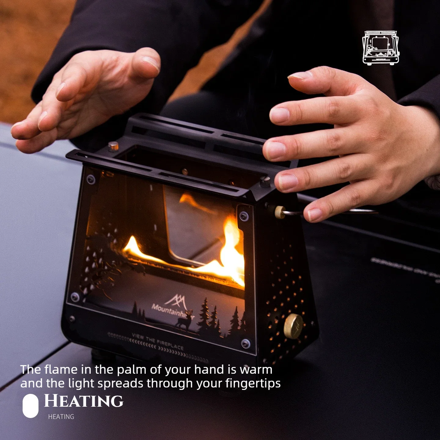 MOUNDAINHIKER Stainless Steel  - огляд і ціна Outdoor Camping Fire Pit