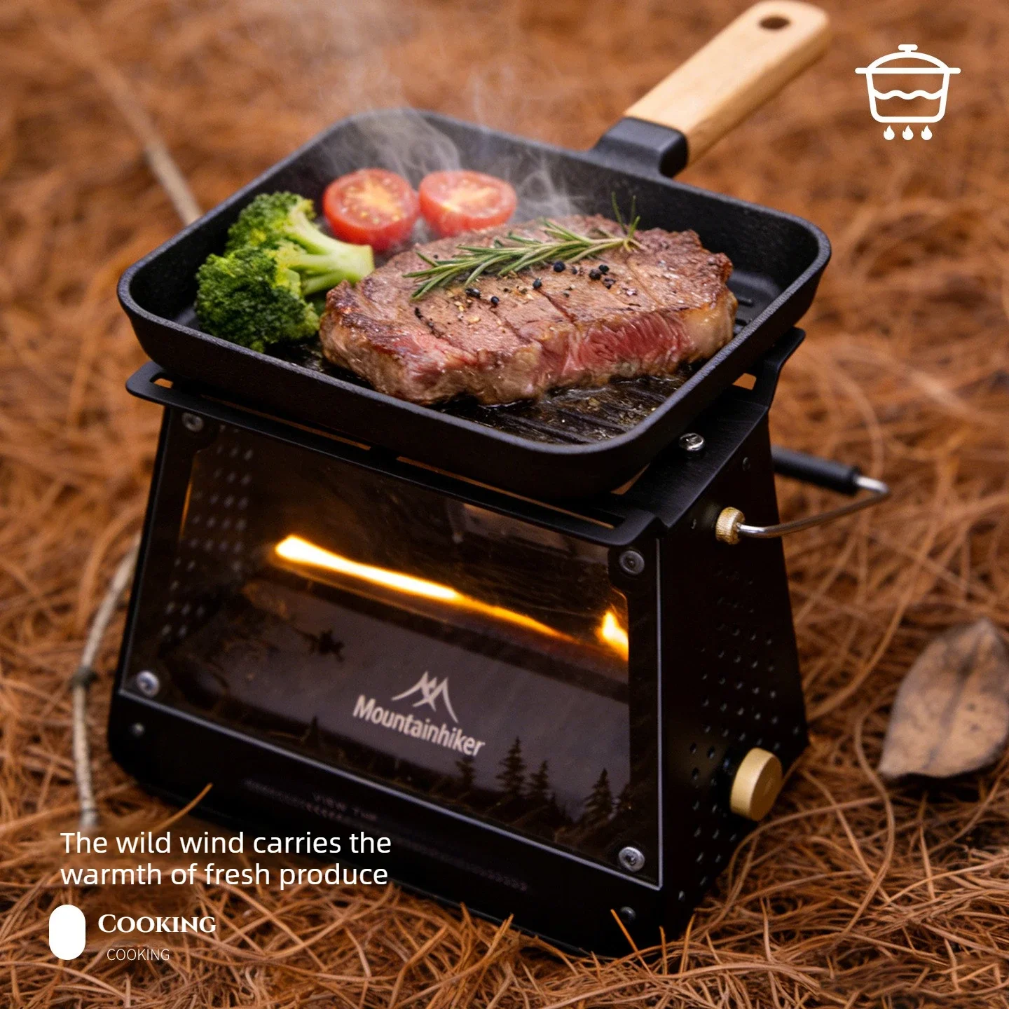 MOUNDAINHIKER Stainless Steel  - огляд і ціна Outdoor Camping Fire Pit