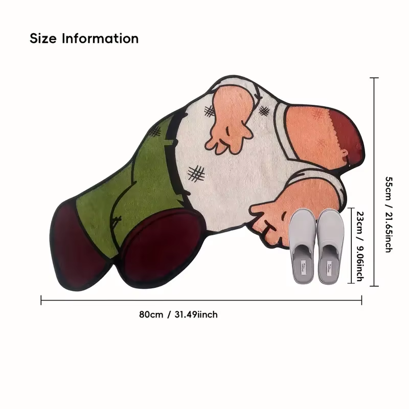 VIKAMA Anime Character Rug Sof - огляд і ціна Outdoor Camping Anime