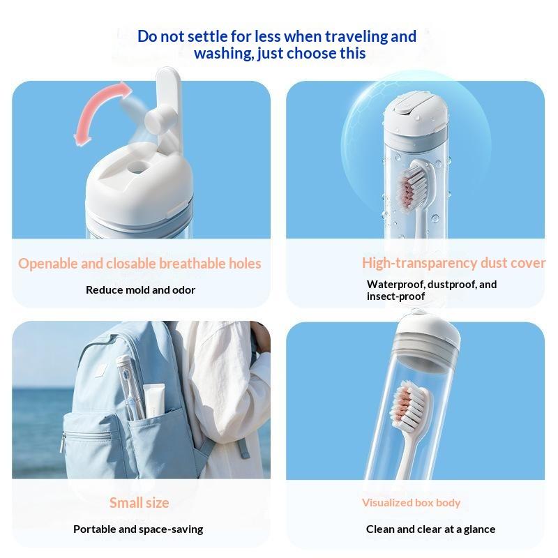 Portable Toothbrush Holder Box - огляд і ціна Outdoor Camping Stores