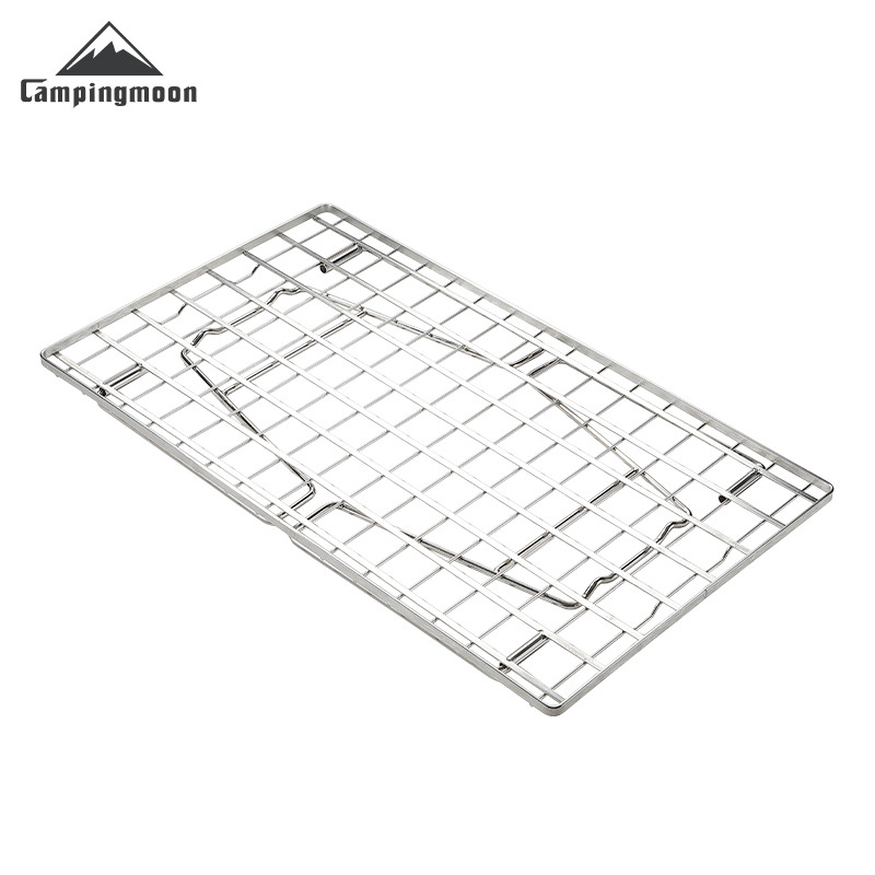 CAMPINGMOON Stainless Steel Li - огляд і ціна Outdoor Camping Table With Storage