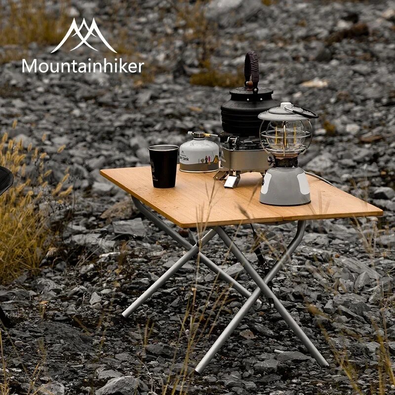 MOUNTAINHIKER Outdoor Camping  - огляд і ціна Outdoor Camping Table With Storage