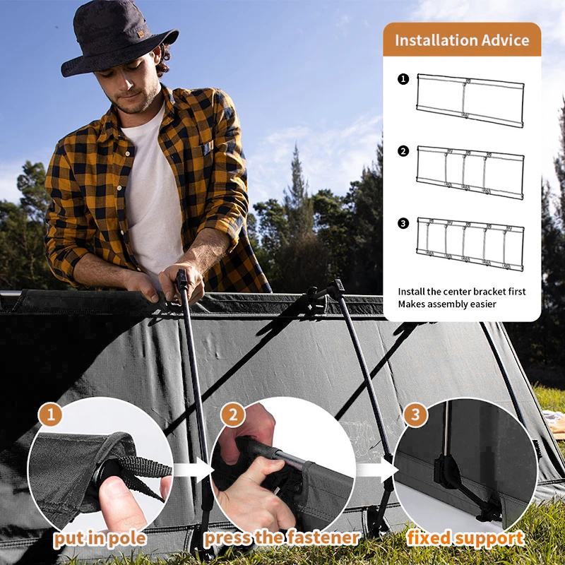 Naturehike XJC05 Camping Foldi - огляд і ціна Outdoor Camping Cot