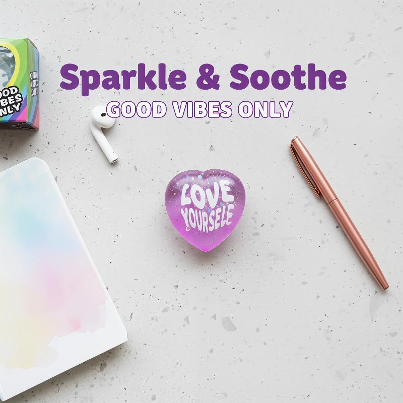 Soft Glitter Heart Squeeze Toy - огляд і ціна Outdoor Camping Quotes
