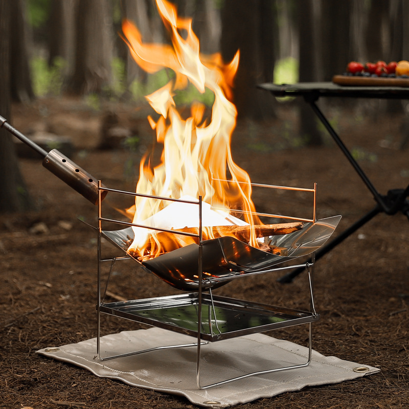 Wood Burning Camping Stove Por - огляд і ціна Outdoor Camping Fire Pit