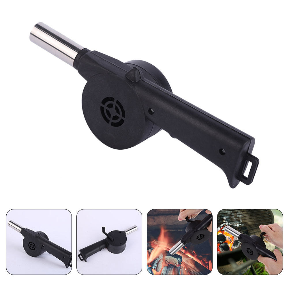 Manual Blower Black Hand Crank - огляд і ціна Outdoor Camping Fire Pit
