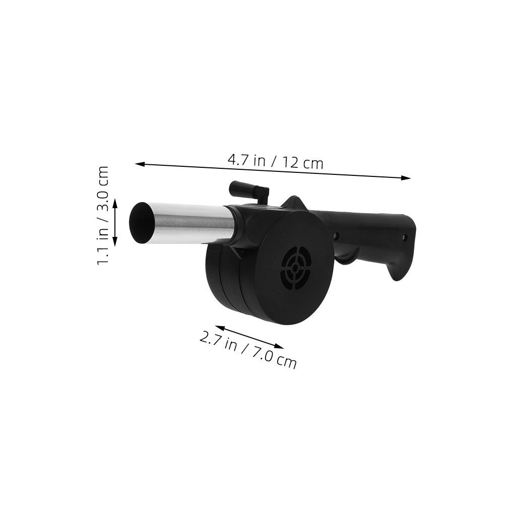 Manual Blower Black Hand Crank - огляд і ціна Outdoor Camping Fire Pit
